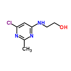 2-[(6-Chloro-2-methyl-4-pyrimidinyl)amino]-1-ethanol Structure,22177-97-5Structure