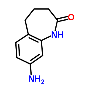 8-Amino-1,3,4,5-tetrahydro-benzo[b]azepin-2-one Structure,22246-76-0Structure