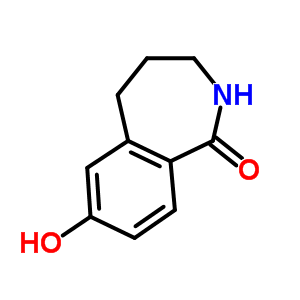 7-Hydroxy-1,3,4,5-tetrahydro-2h-2-benzazepin-1-one Structure,22246-81-7Structure