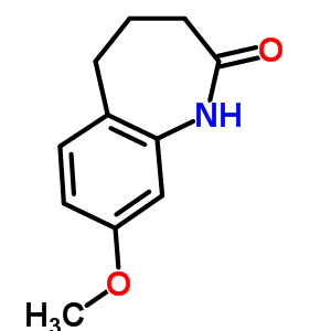 8-Methoxy-1,3,4,5-tetrahydro-benzo[b]azepin-2-one Structure,22246-83-9Structure