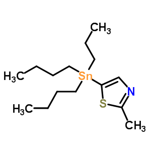 2-Methyl-5-(tributylstannyl)thiazole Structure,223418-75-5Structure