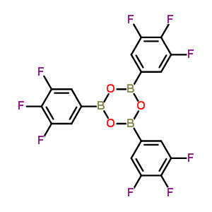 2,4,6-Tris(3,4,5-trifluorophenyl)boroxin Structure,223440-94-6Structure