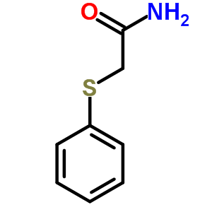 Acetamide,2-(phenylthio)- Structure,22446-20-4Structure