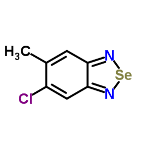 5-Chloro-6-methyl-2,1,3-benzoselenadiazole Structure,2255-94-9Structure