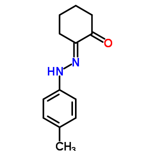 2-(P-tolyl-hydrazono)-cyclohexanone Structure,2257-17-2Structure