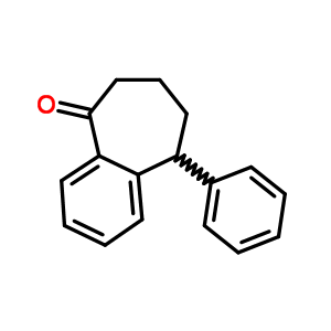 5H-benzocyclohepten-5-one,6,7,8,9-tetrahydro-9-phenyl- Structure,22619-68-7Structure