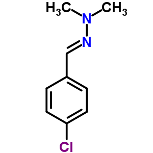 4-Chlorobenzenecarbaldehyde n,n-dimethylhydrazone Structure,22699-29-2Structure