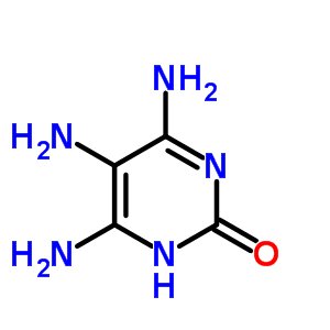 4,5,6-Triamino-2(1h)-pyrimidinone Structure,22715-34-0Structure