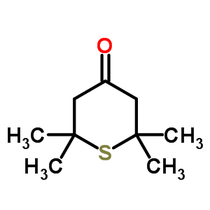 2,2,6,6-Tetramethyl-tetrahydrothiopyran-4-one Structure,22842-41-7Structure