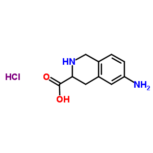 6-Amino-1,2,3,4-tetrahydro-3-isoquinolinecarboxylic acidhydrochloride Structure,228728-09-4Structure