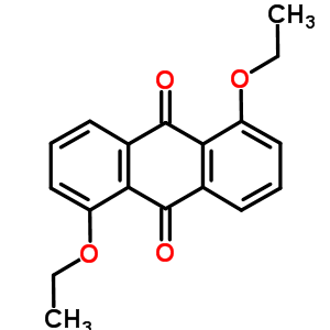 9,10-Anthracenedione,1,5-diethoxy- Structure,22924-22-7Structure