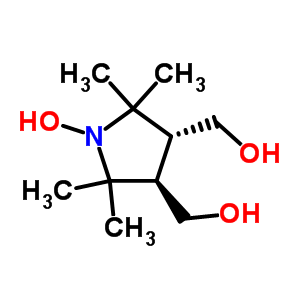 (3R,4r)-3,4-bis(hydroxymethyl)-2,2,5,5-tetramethyl-1-pyrrolidinol Structure,229621-07-2Structure