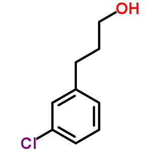 3-(3-Chlorophenyl)propan-1-ol Structure,22991-03-3Structure