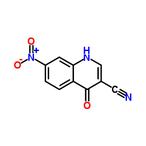 4-Hydroxy-7-nitro-3-quinolinecarbonitrile Structure,2305-66-0Structure