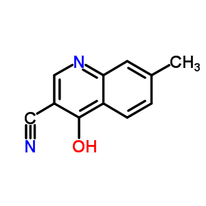 4-Hydroxy-7-methylquinoline-3-carbonitrile Structure,2305-68-2Structure