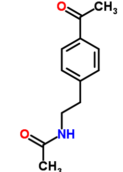 4-(2-(N-acetylamino)ethyl)acetophenone Structure,23279-64-3Structure