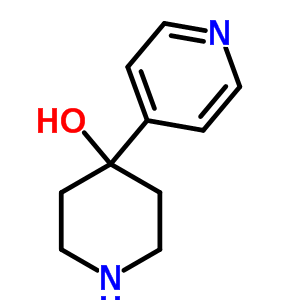 4-(Pyridin-4-yl)-4-hydroxy-piperidine Structure,233261-75-1Structure