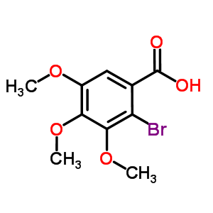 2-Bromo-3,4,5-trimethoxybenzoic acid Structure,23346-82-9Structure