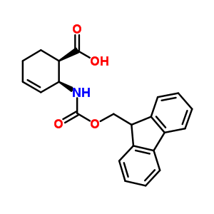 (1R,2s)-fmoc-2-aminocyclohex-3-ene-carboxylic acid Structure,233600-20-9Structure