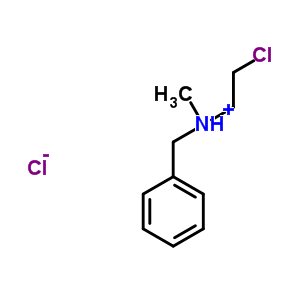 N-(2-chloroethyl)-n-methylbenzylamine hydrochloride Structure,23510-18-1Structure