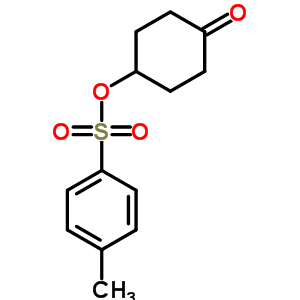 Cyclohexanone,4-[[(4-methylphenyl)sulfonyl]oxy]- Structure,23511-04-8Structure