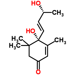 Vomifoliol Structure,23526-45-6Structure