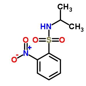 N-(1-methylethyl)-2-nitrobenzenesulfonamide Structure,23530-42-9Structure