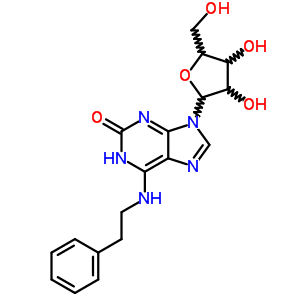 Adenosine,2,3-dihydro-2-oxo-n-(2-phenylethyl)- Structure,23541-25-5Structure