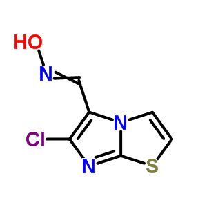 Imidazo[2,1-b]thiazole-5-carboxaldehyde,6-chloro-, oxime Structure,23576-85-4Structure