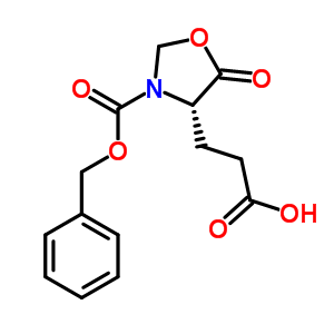 (S)-(+)-3-(benzyloxycarbonyl)-5-oxo-4-oxazolidinepropionic acid Structure,23632-67-9Structure