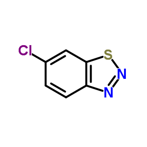 1,2,3-Benzothiadiazole, 6-chloro- Structure,23644-01-1Structure