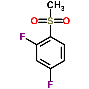 2,4-Difluorophenylmethylsulfone Structure,236739-02-9Structure