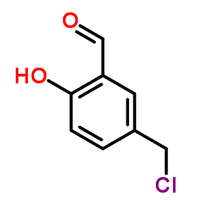 2-Hydroxy-5-chloromethylbenzaldehyde Structure,23731-06-8Structure