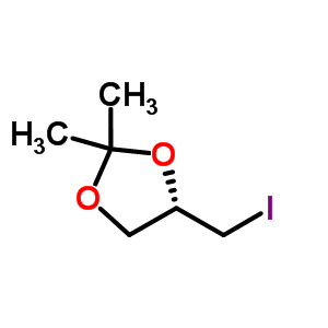 2,2-Dimethyl-4(s)-4-iodomethyl-1,3-dioxalane Structure,23735-44-6Structure