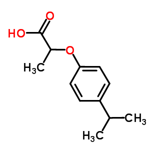 2-(4-Isopropylphenoxy)propanoic acid Structure,237412-04-3Structure