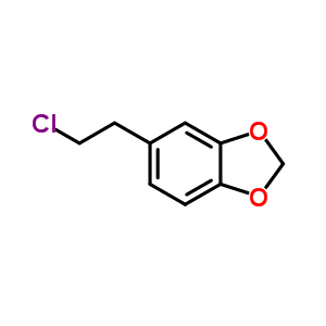 5-(2-Chloroethyl)-1,3-benzodioxole Structure,23808-46-0Structure