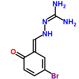 Hydrazinecarboximidamide,2-[(5-bromo-2-hydroxyphenyl)methylene]- Structure,23817-69-8Structure