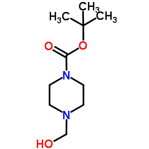 4-(2-Hydroxymethyl)-1-piperazinecarboxylic acid, 1,1-dimethylethyl ester Structure,239066-69-4Structure