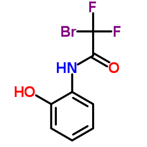 2-Bromo-2,2-difluoro-n-(2-hydroxyphenyl)acetamide Structure,239136-81-3Structure