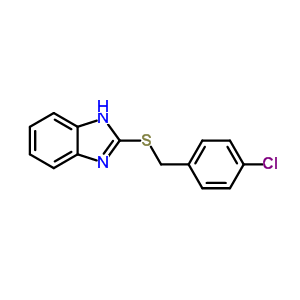 2-(4-Chlorobenzylthio)-1h-benzo[d]imidazole Structure,23976-76-3Structure