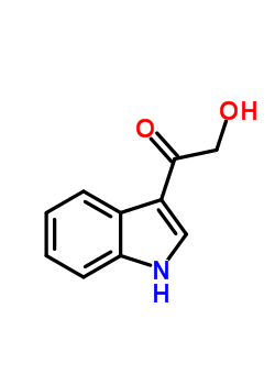 2-Hydroxy-1-(1h-indol-3-yl)ethanone Structure,2400-51-3Structure