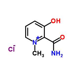 2-Carbamoyl-3-Hydroxy-1-Methylpyridinium Chloride Structure,24027-06-3Structure