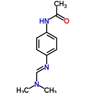 Acetamide,n-[4-[[(dimethylamino)methylene]amino]phenyl]- Structure,2415-66-9Structure