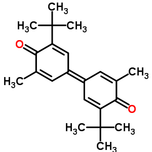 2-(1,1-Dimethylethyl)-4-[3-(1,1-dimethylethyl)-5-methyl-4-oxo-2,5-cyclohexadien-1-ylidene]-6-methyl-2,5-cyclohexadien-1-one Structure,2417-00-7Structure