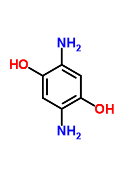 2,5-Diamino-1,4-dihydroxybenzene dihydrochloride Structure,24171-03-7Structure