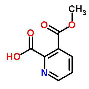 2,3-Pyridinedicarboxylic acid, 3-methyl ester Structure,24195-02-6Structure