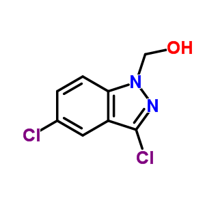 1H-indazole-1-methanol,3,5-dichloro- Structure,24240-26-4Structure