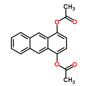 1,4-Anthracenediol,1,4-diacetate Structure,24301-50-6Structure