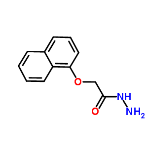 1-(Naphthoxy)acetic acid hydrazide Structure,24310-15-4Structure