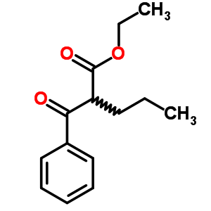 Valeric acid, 2-benzoyl-, ethyl ester Structure,24317-96-2Structure